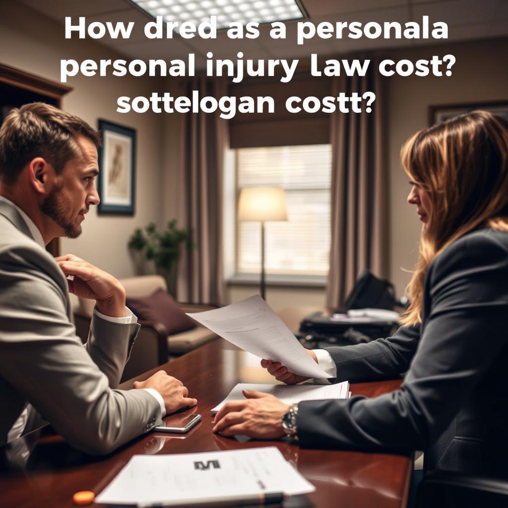How much does a personal injury lawyer cost in Spotsylvania County